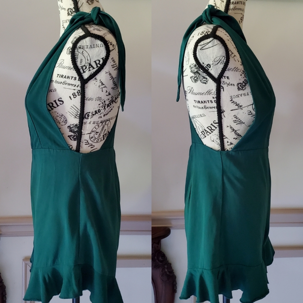 Dazey L.A. Artisan Boho Ruffle Hem Romper - Picture 8 of 13